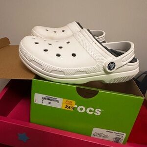 White crocs